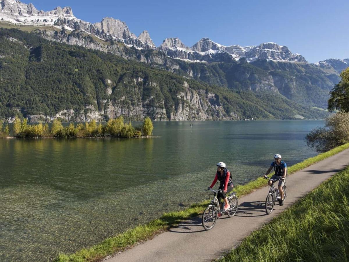 Walensee Apartment, Lakeside Dream Unterterzen Exterior foto