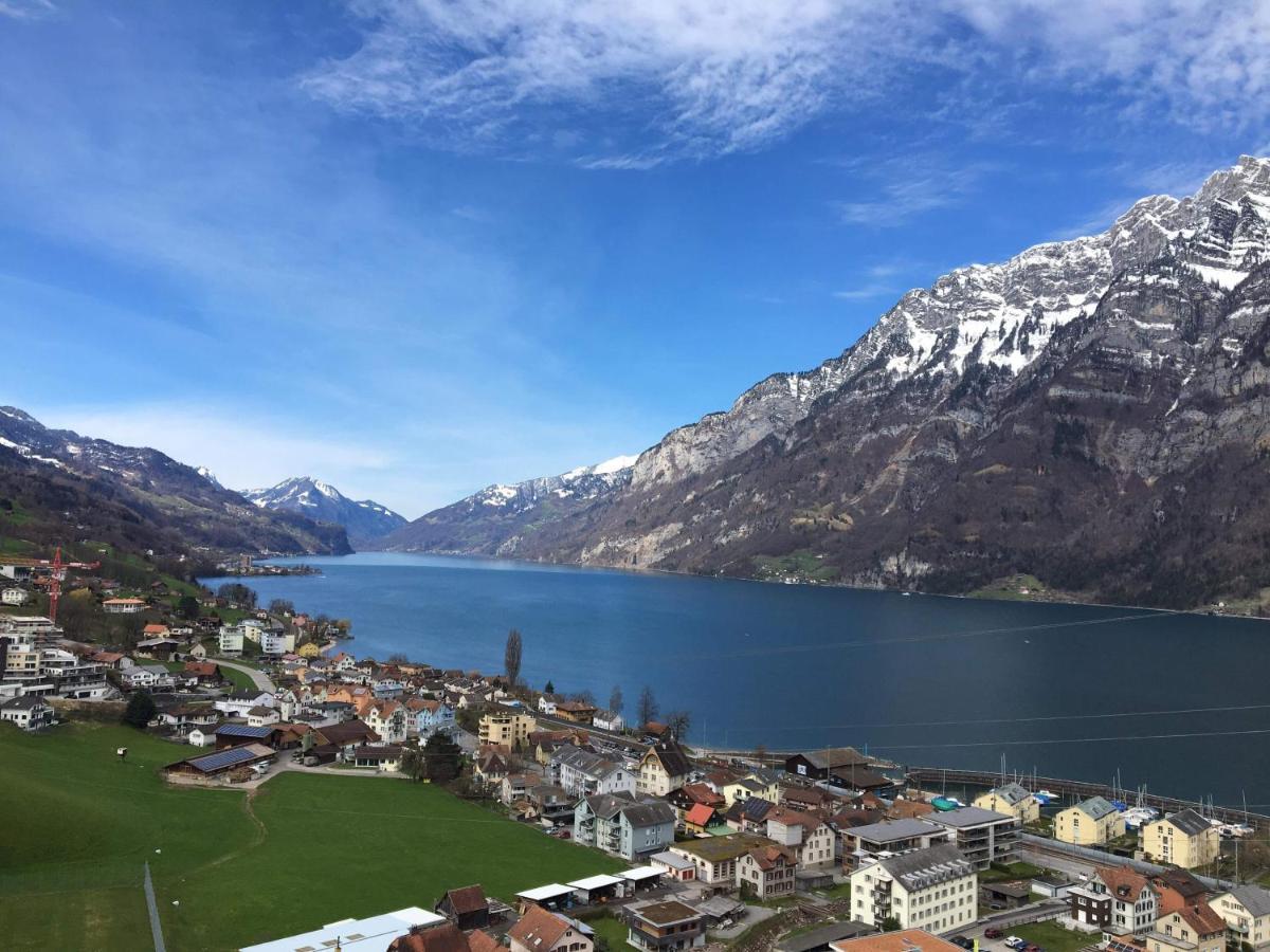 Walensee Apartment, Lakeside Dream Unterterzen Exterior foto